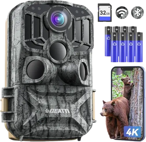DEATTI DET-T4 caméra de chasse 48MP