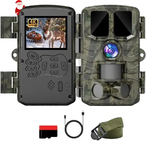 CoolifePro caméra de chasse 60MP 4K