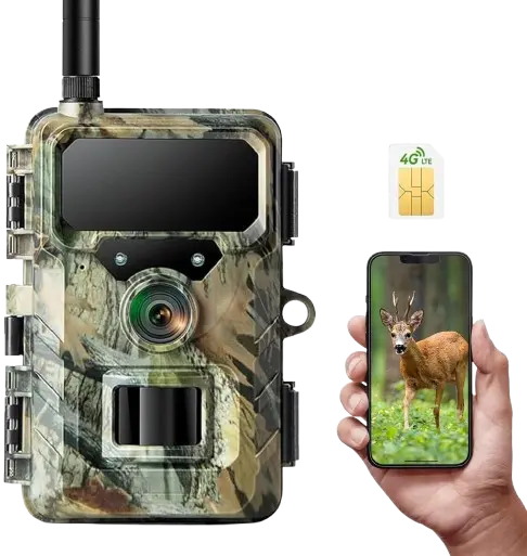 Voopeak caméra de chasse 4G 32MP